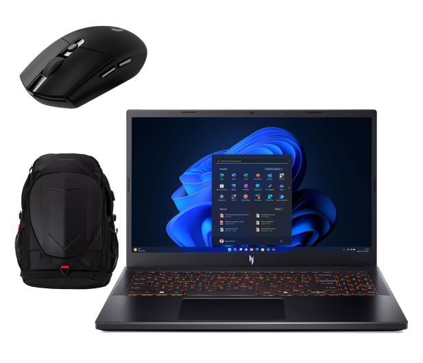 Acer Nitro V15 Ryzen 7-7445HS/16GB/512/Win11 RTX4050 165Hz Zestaw - 1571986 - zdjęcie